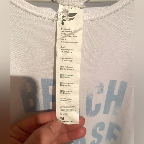 Fabletics tank  M - Picture 3 of 3